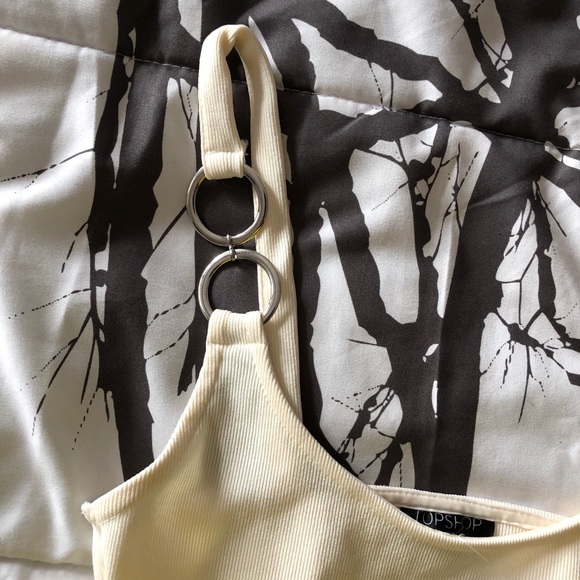 Top shop hardware strap crop top, BNWT - Picture 4 of 5
